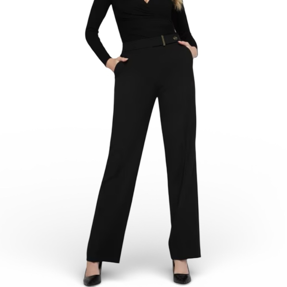 Marciano Elegant Black Straight Leg Dress Pants - Size S